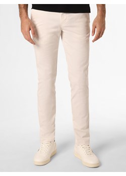 Tommy Hilfiger Spodnie Mężczyźni Bawełna écru jednolity ze sklepu vangraaf w kategorii Spodnie męskie - zdjęcie 150906390