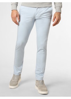 Tommy Hilfiger Spodnie Mężczyźni Bawełna jasnoniebieski jednolity ze sklepu vangraaf w kategorii Spodnie męskie - zdjęcie 150906391