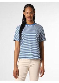 IPURI T-shirt damski Kobiety Dżersej niebieski w paski ze sklepu vangraaf w kategorii Bluzki damskie - zdjęcie 150906411
