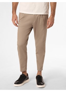 Drykorn Spodnie Mężczyźni Bawełna beżowy jednolity ze sklepu vangraaf w kategorii Spodnie męskie - zdjęcie 150906423