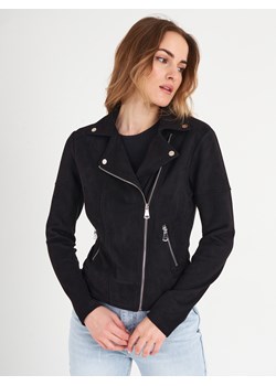 GATE Zamszowa kurtka biker damska 34 ze sklepu gateshop w kategorii Kurtki damskie - zdjęcie 150909940
