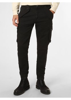 Alpha Industries Spodnie  Mężczyźni Bawełna czarny jednolity ze sklepu vangraaf w kategorii Spodnie męskie - zdjęcie 150954174