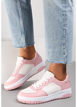 Biało-Różowe Sneakersy Phoebena ze sklepu renee.pl w kategorii Buty sportowe damskie - zdjęcie 150966103