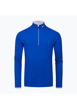 Bluza narciarska męska KJUS Feel Half-Zip niebieska MS25-E06 ze sklepu sportano.pl w kategorii Bluzy męskie - zdjęcie 151003773