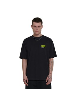 Cropp - Czarny T-shirt z nadrukami - Czarny ze sklepu Cropp w kategorii T-shirty męskie - zdjęcie 151014560