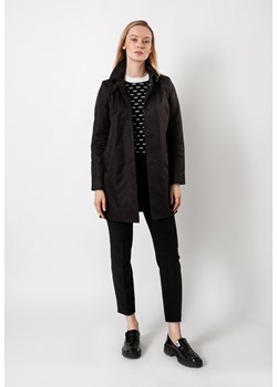 Czarna kurtka przejściowa o prostym fasonie ze sklepu Molton w kategorii Płaszcze damskie - zdjęcie 151014942