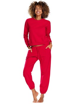 Dkaren Wenezja Dres homewear, czerwony ze sklepu kontri.pl w kategorii Dresy damskie - zdjęcie 151021791
