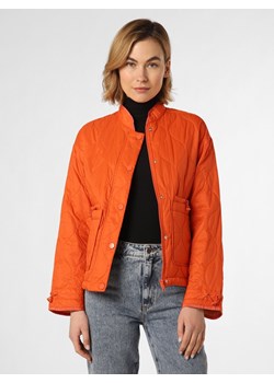 Marie Lund Damska kurtka pikowana Kobiety Sztuczne włókno pomarańczowy jednolity ze sklepu vangraaf w kategorii Kurtki damskie - zdjęcie 151026493