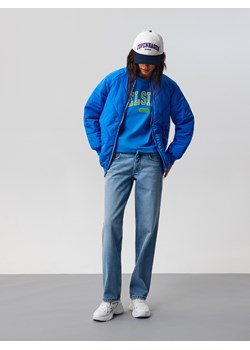Sinsay - Jeansy straight low waist - Niebieski ze sklepu Sinsay w kategorii Jeansy damskie - zdjęcie 151037804