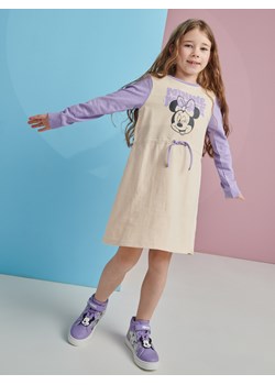 Sinsay - Sukienka dresowa Myszka Minnie - fioletowy ze sklepu Sinsay w kategorii Sukienki dziewczęce - zdjęcie 151041161