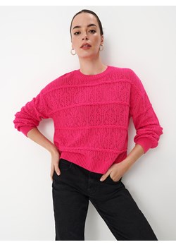 Mohito - Różowy sweter - Różowy ze sklepu Mohito w kategorii Swetry damskie - zdjęcie 151069400