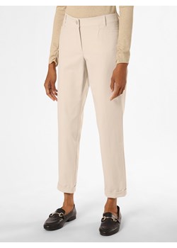 RAFFAELLO ROSSI Spodnie Kobiety Sztuczne włókno kitt jednolity ze sklepu vangraaf w kategorii Spodnie damskie - zdjęcie 151084871
