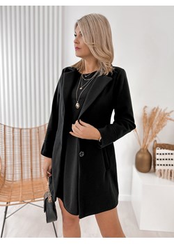 płaszcz portel czarny xl/42 ze sklepu UBRA w kategorii Płaszcze damskie - zdjęcie 151085071