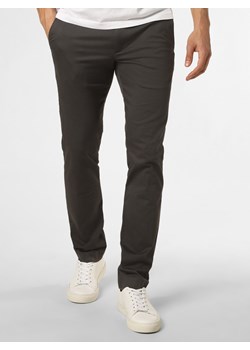 Tommy Hilfiger Spodnie Mężczyźni Bawełna antracytowy wzorzysty ze sklepu vangraaf w kategorii Spodnie męskie - zdjęcie 151111003