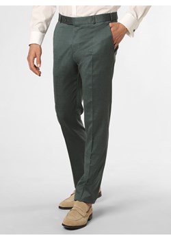 Wilvorst Męskie spodnie od garnituru modułowego Mężczyźni Slim Fit Stretch jodłowy wypukły wzór tkaniny ze sklepu vangraaf w kategorii Spodnie męskie - zdjęcie 151111023