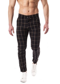 chinosy spodnie męskie 521-czarne ze sklepu Risardi w kategorii Spodnie męskie - zdjęcie 151122184