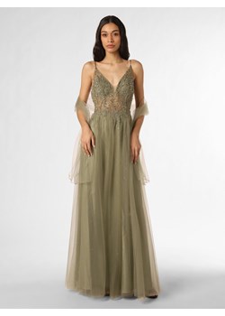 Unique Damska sukienka wieczorowa z etolą Kobiety Sztuczne włókno trzcinowy jednolity ze sklepu vangraaf w kategorii Sukienki - zdjęcie 151147382
