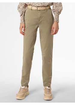 Esprit Casual Spodnie Kobiety Bawełna trzcinowy jednolity ze sklepu vangraaf w kategorii Spodnie damskie - zdjęcie 151147393