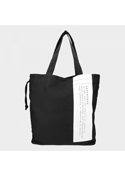 Damska torba na ramię OUTHORN TPD600 - czarna ze sklepu Sportstylestory.com w kategorii Torby Shopper bag - zdjęcie 151343673
