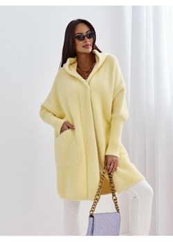 Sweter Cocomore Alpaka Żółty ze sklepu Lisa Mayo w kategorii Swetry damskie - zdjęcie 151344323