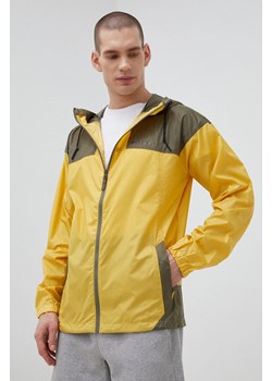 Columbia kurtka męska kolor żółty przejściowa ze sklepu ANSWEAR.com w kategorii Kurtki męskie - zdjęcie 151809194