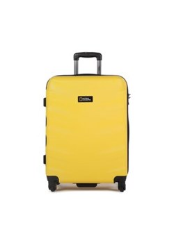 Średnia Twarda Walizka National Geographic - Arete N135HA.60.68 Yellow ze sklepu eobuwie.pl w kategorii Walizki - zdjęcie 151814661