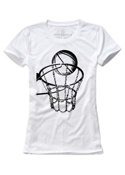 T-shirt damski UNDERWORLD Streetball biały ze sklepu morillo w kategorii Bluzki damskie - zdjęcie 151817584