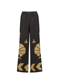 Spodnie lniane Kori ze sklepu S'portofino w kategorii Spodnie damskie - zdjęcie 151936741