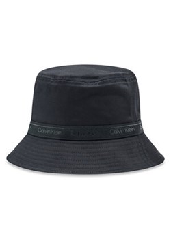 Kapelusz Calvin Klein - Logo Tape Bucket K60K610519 BAX ze sklepu eobuwie.pl w kategorii Kapelusze damskie - zdjęcie 152028870