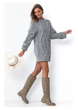 fobya Sweter w kolorze szarym ze sklepu Limango Polska w kategorii Swetry damskie - zdjęcie 152029184