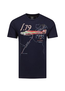 T-shirt Aeronautica Militare ze sklepu S'portofino w kategorii T-shirty męskie - zdjęcie 152032834