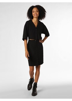 Calvin Klein Jeans Sukienka damska Kobiety Bawełna czarny jednolity ze sklepu vangraaf w kategorii Sukienki - zdjęcie 152035572
