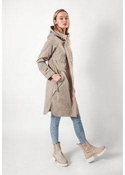 Jasno-brązowy płaszcz przejściowy ze sklepu Molton w kategorii Płaszcze damskie - zdjęcie 152036601