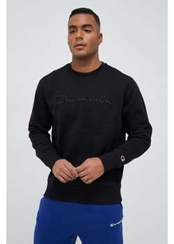 Champion bluza męska kolor czarny z aplikacją ze sklepu ANSWEAR.com w kategorii Bluzy męskie - zdjęcie 152218951