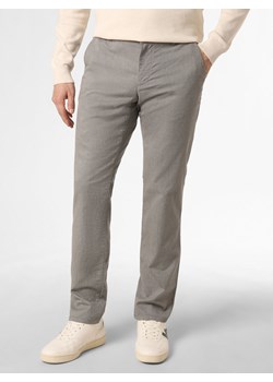 Alberto Spodnie  Mężczyźni Bawełna trzcinowy wypukły wzór tkaniny ze sklepu vangraaf w kategorii Spodnie męskie - zdjęcie 152288843