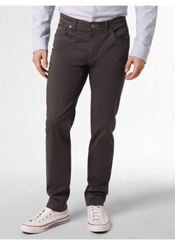 BRAX Spodnie Mężczyźni Bawełna antracytowy jednolity ze sklepu vangraaf w kategorii Spodnie męskie - zdjęcie 152288850