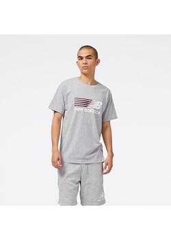 Koszulka męska New Balance MT23904AGM – szara ze sklepu New Balance Poland w kategorii T-shirty męskie - zdjęcie 152325690