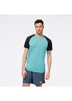 Koszulka męska New Balance MT31241FAD – niebieska ze sklepu New Balance Poland w kategorii T-shirty męskie - zdjęcie 152325712