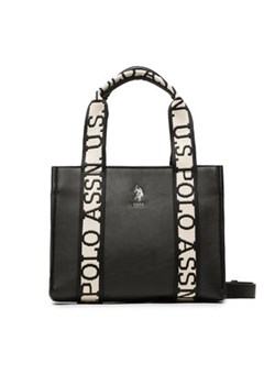 Torebka U.S. Polo Assn. - Chester Small BEUC85979WVP000 Black ze sklepu eobuwie.pl w kategorii Torby Shopper bag - zdjęcie 152374972