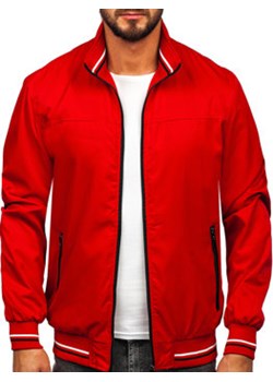 Czerwona kurtka męska przejściowa Denley 5M3110 ze sklepu Denley w kategorii Kurtki męskie - zdjęcie 152391634
