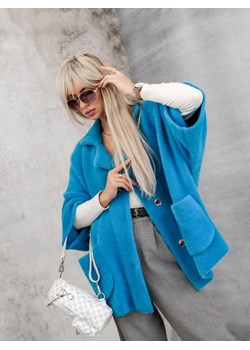Sweter Lara Alpaka Cocomore Turkusowy ze sklepu Lisa Mayo w kategorii Swetry damskie - zdjęcie 152398153