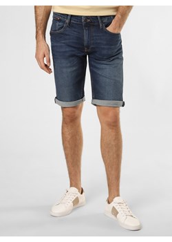 Tommy Jeans Męskie spodenki jeansowe Mężczyźni Bawełna indygo jednolity ze sklepu vangraaf w kategorii Spodenki męskie - zdjęcie 152416752