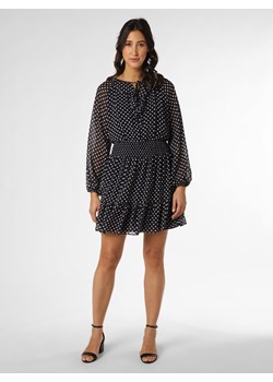 Lauren Ralph Lauren Sukienka damska Kobiety Sztuczne włókno granatowy w kropki ze sklepu vangraaf w kategorii Sukienki - zdjęcie 152416774