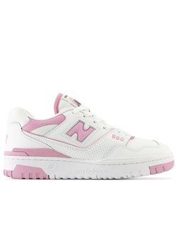 Buty New Balance BBW550BD - biało-różowe ze sklepu streetstyle24.pl w kategorii Buty sportowe damskie - zdjęcie 152420280