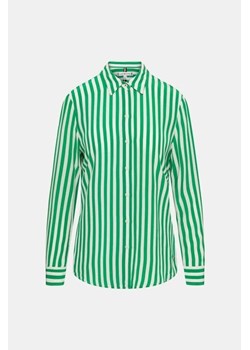TOMMY HILFIGER Koszula - Zielony - Kobieta - 34 EUR(XS) ze sklepu Halfprice w kategorii Koszule damskie - zdjęcie 152429462