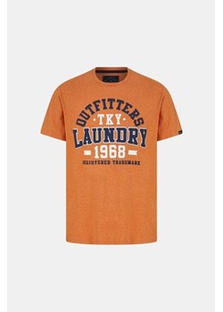 TOKYO LAUNDRY T-shirt - Pomarańczowy - Mężczyzna - S (S) ze sklepu Halfprice w kategorii T-shirty męskie - zdjęcie 152431052
