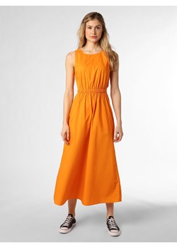 IPURI Sukienka damska Kobiety Bawełna pomarańczowy jednolity ze sklepu vangraaf w kategorii Sukienki - zdjęcie 152444922