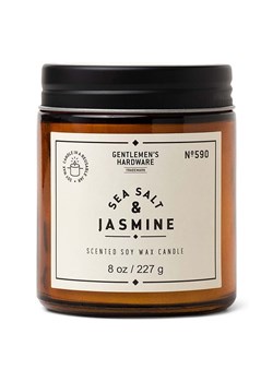 Gentlemen&apos;s Hardware świeca zapachowa sojowa Sea Salt &amp; Jasmine 227 g ze sklepu ANSWEAR.com w kategorii Świece i dyfuzory - zdjęcie 152465261