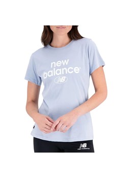Koszulka New Balance WT31507LAY - niebieska ze sklepu streetstyle24.pl w kategorii Bluzki damskie - zdjęcie 152465510