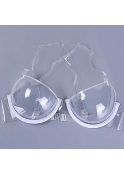 Biustonosz push-up transparentny - S ze sklepu Maybella.pl w kategorii Biustonosze - zdjęcie 152473562
